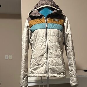Women's Colorblock Hooded Jacket